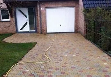 Nachher: Einfahrt in Rheinbach
