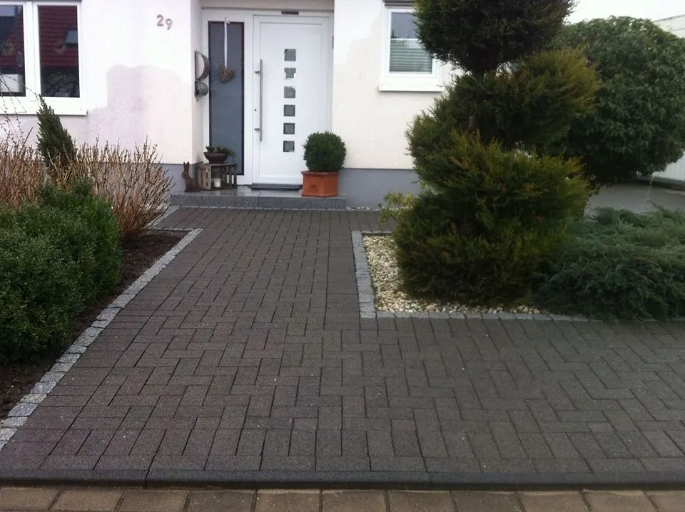 Nachher: Hauseingang