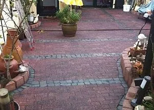 Nachher: Innenhof in Meckenheim